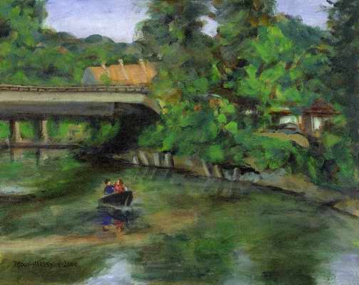 Boat on Napa River