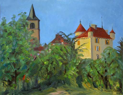 Parisot Church and Castle